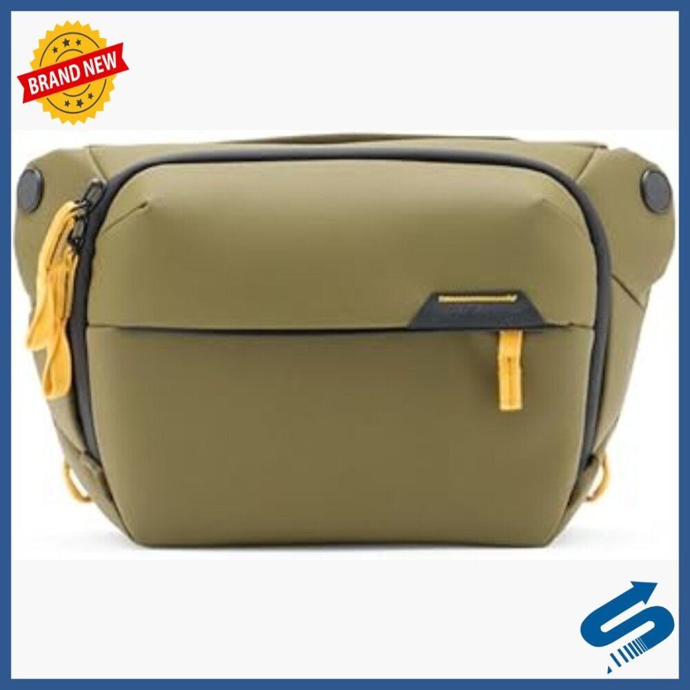 Weatherproof Sling Bag with Adjustable Strap, 3L Capacity for Camera Gear